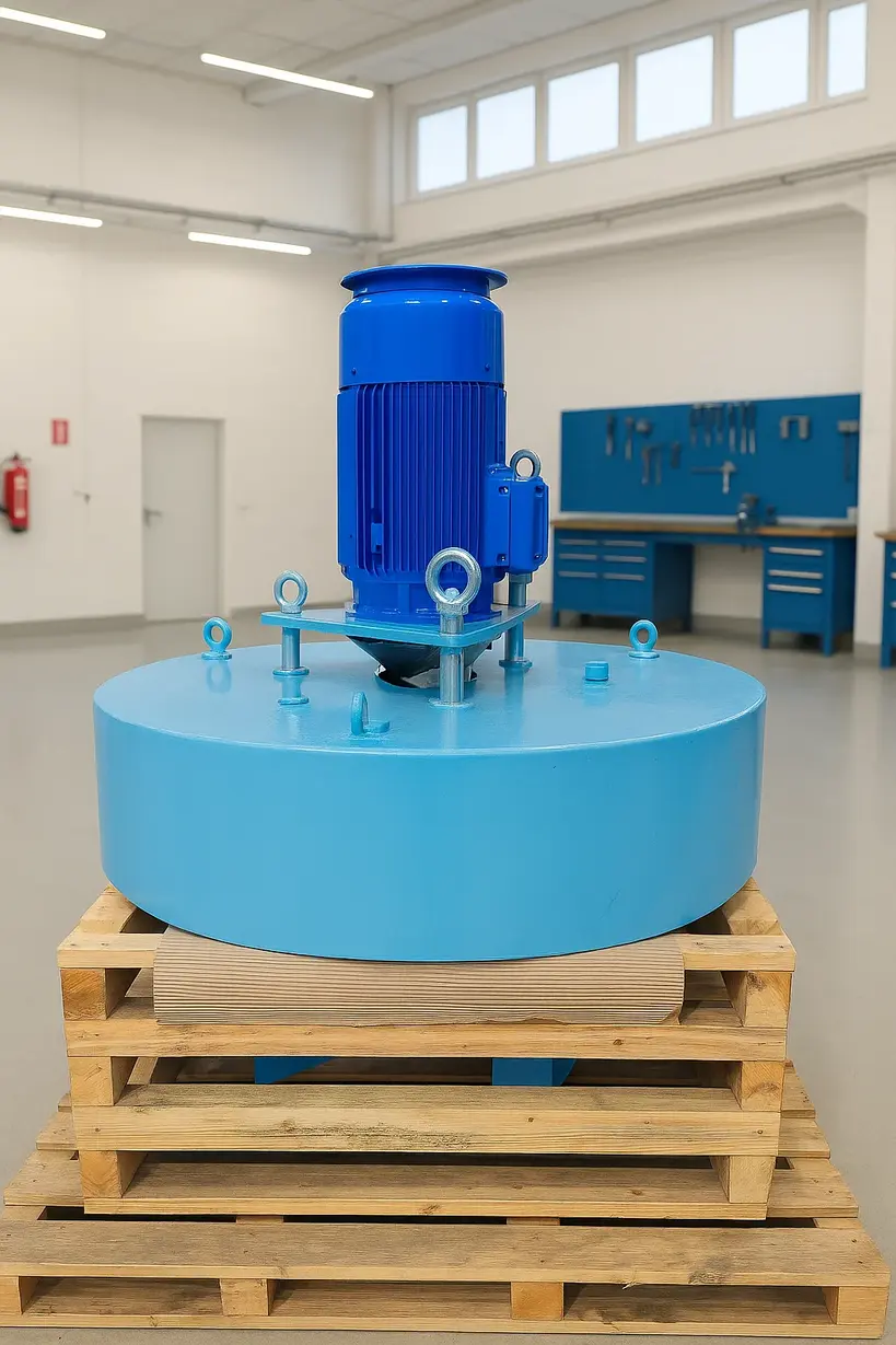 High speed aerator with float